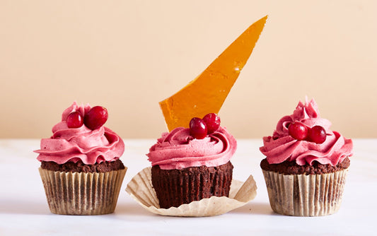 Ginger Cardamon Cupcakes with Buttercream Frosting