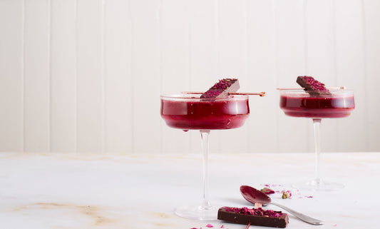 Pomegranate Rosé Fizz