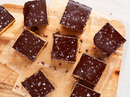 Paleo Pumpkin Fudge Bars