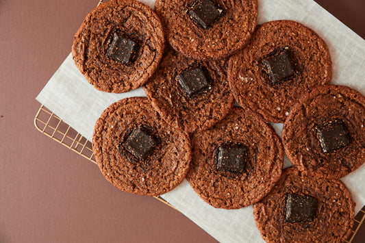 Spiced Pumpkin Cookies with Honey Mama's Chunks