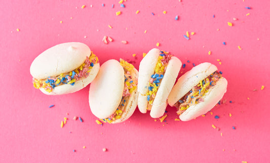 Confetti Cream Sandwich Cookies