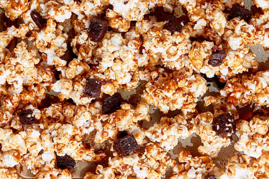 Tahini Caramel Corn