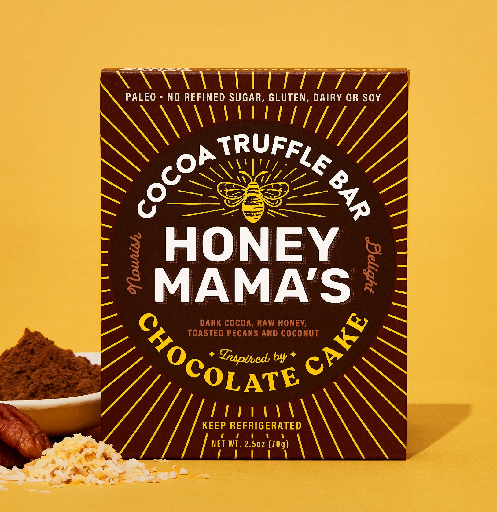 5-Ingredient Honey Mama's Chocolate Bars - Minimalist Baker Recipes