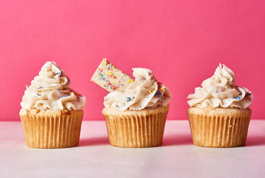Birthday Cupcakes with Buttercream Frosting
