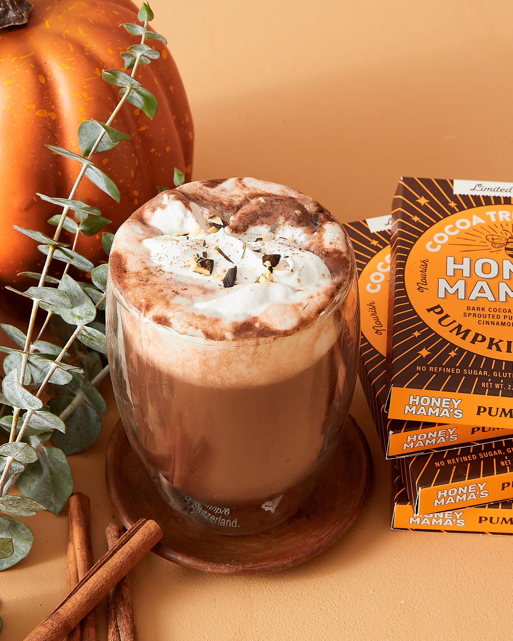 Spicy Hot Chocolate with Coconut Whipped Cream – Honey Mama's