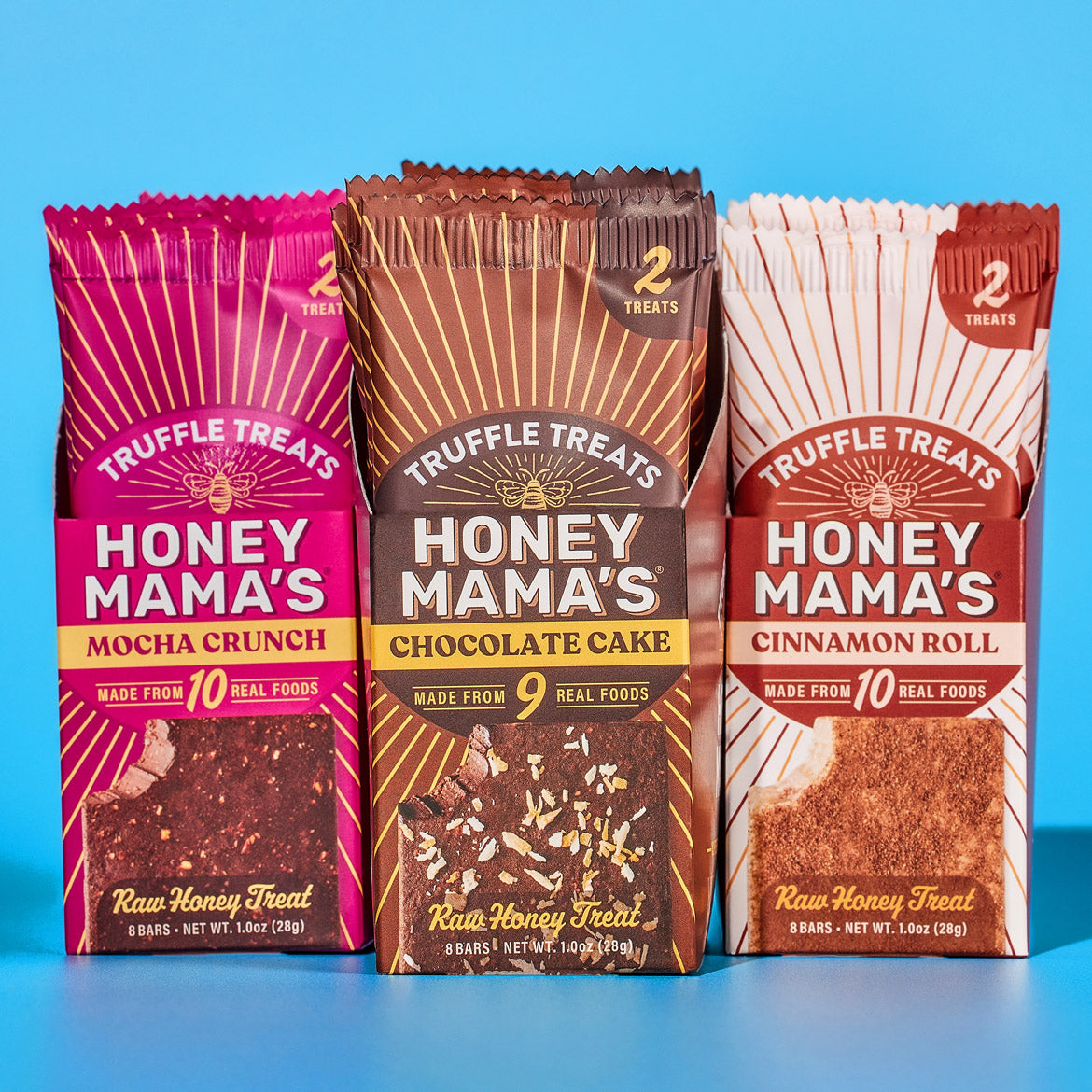 Fudge Fans, Honey Mama's Chocolate Truffle Bars Are For You