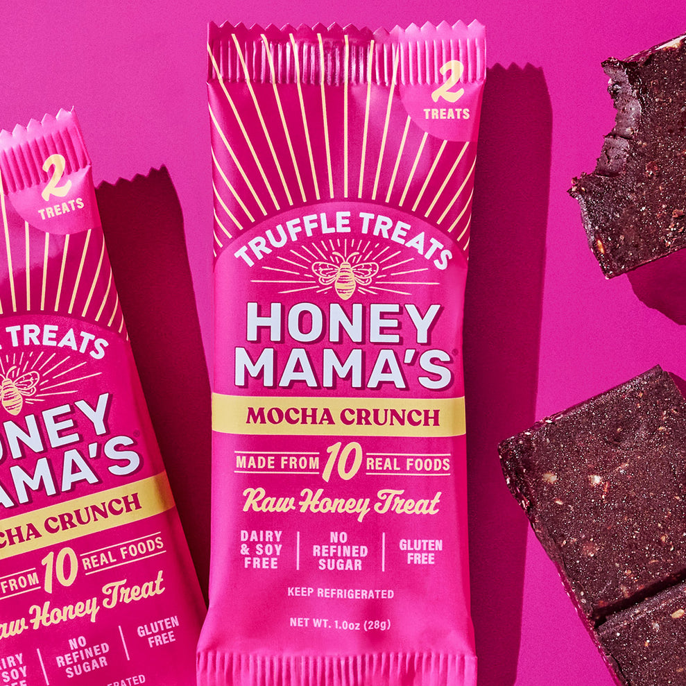 Fudge Fans, Honey Mama's Chocolate Truffle Bars Are For You